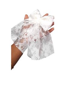 Floral Premium Bow Center Clip