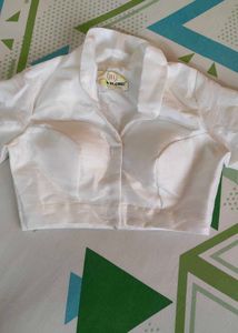 Vintage Style White Blouse