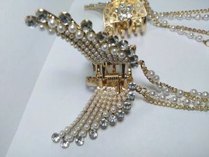 2 Pcs Korean Style Metal Hair Claw/ Clutcher