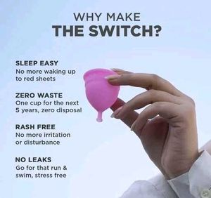 Pee Safe Reusable Menstrual Cup - Small