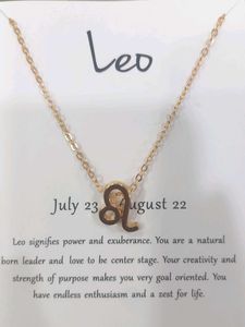 Leo Zodiac Necklace