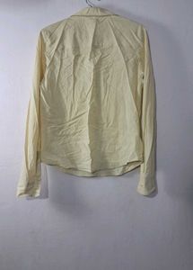 Light Yellow Button Up Shirt