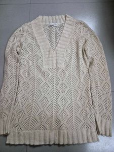 Elegant Knit V-Neck Pullover