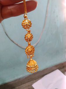 Gold-Plated Brass Golden Jhumki For Womens