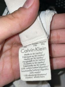 Calvin Klein Pushup Underwire Bra