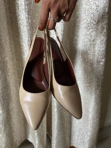Elegant Beige Heels