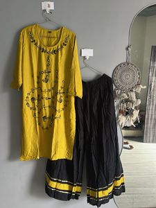 Elegant Yellow Kurta Set