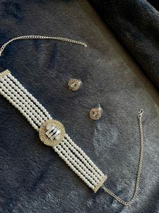 Necklace Set (AD Diamond)