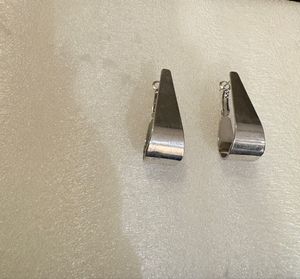 Stylish Silver Geometric Earrings