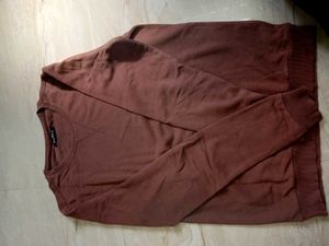 A Zudio Sweatshirt, Brown Colour