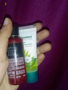 Hair Serum &amp; Free Himalaya Face Wash