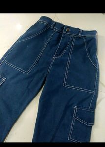 Cargo Wide Rise Pants👖