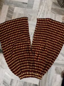 Vintage Plaid Palazzo Pants