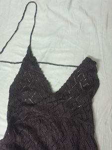 Crochet Halter Sundress