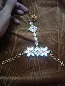 Kundan Hand Harness