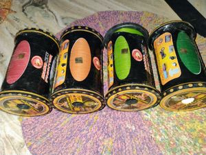 Combo Black Green Yellow Orange