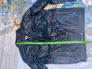 Super Dry Leather Jacket Men