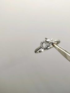 💞💍🌝Butterfly With Moon StearlinRing Silver Ring