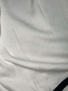 White Trimmed Tee