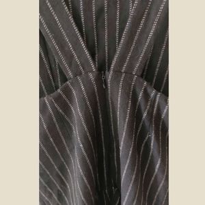 Korean Pinafore Dress with Flare