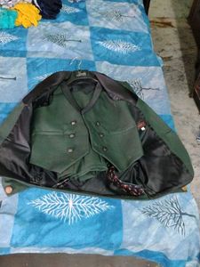 Green Coat Pant