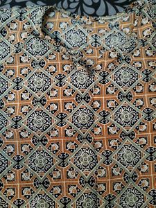 Patterned Tunic Top Short Kurti