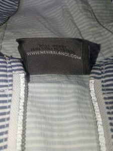 New Balance Striped Windbreaker