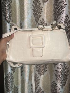 Chic White Handbag
