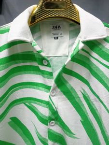 ZARA MettyBrush Fabric, HeavyGSM Shirt (Oversized)