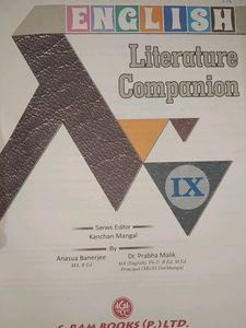 Optima ENGLISH LITERATURE COMPANION CLASS9TH NCERT