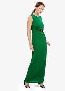 Elegant Green Maxi Dress