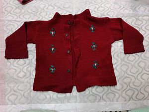 Warm woollen sweater