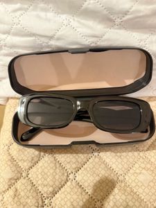 Black Rectangle Sunglasses