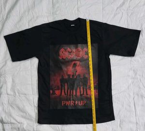 unisex AC/DC PWR UP Band T-Shirt