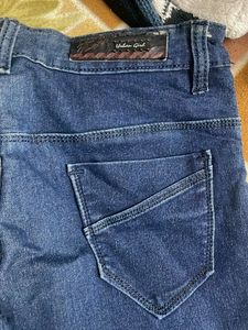 Dark Blue Denim Jeans