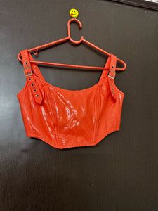 Orange Hot Crop Top