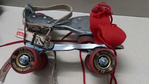 JJ Jonex Red Adjustable Quad Roller Skate Age 3-7