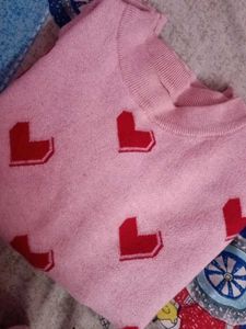 Cute Heart Sweater