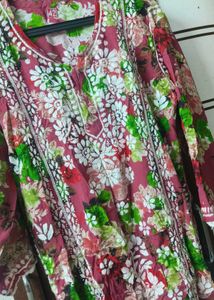 New Luknowi short kurti