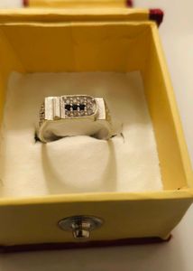 pure silver Gents ring