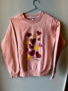 Heart Graphic Sweatshirt