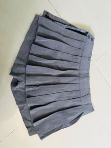 Pleated Grey Skirt