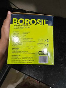 Borosil Glass Microwave Lunch Box