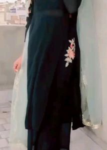 Georgette Plazzo Kurta Set