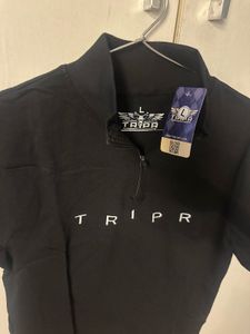 TRIPR Black T-Shirt - Size L
