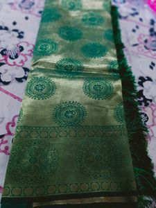 Semisilk Kanjiwaram Silk Sari
