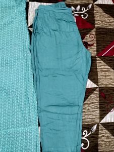 Cotton Suit And With Fully Designed