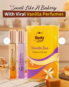 Plum Vanilla Perfume Set New