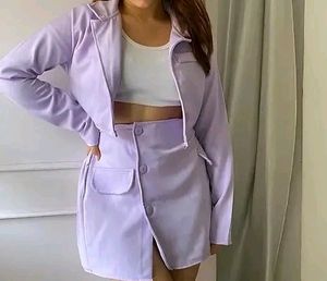 Co Ord Set With Blazer
