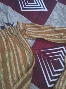 Striped Kurta Set